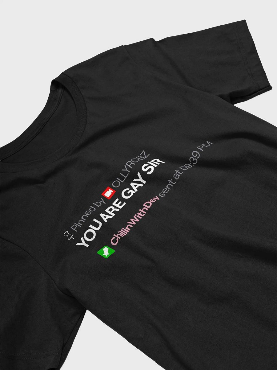 "YOU ARE GAY SIR" Supersoft T-Shirt product image (3)