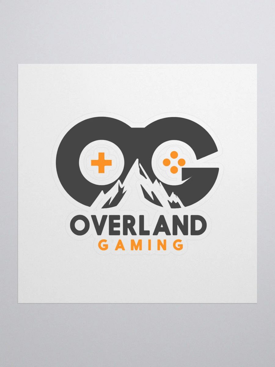 Overland Gaming Logo Sticker product image (1)