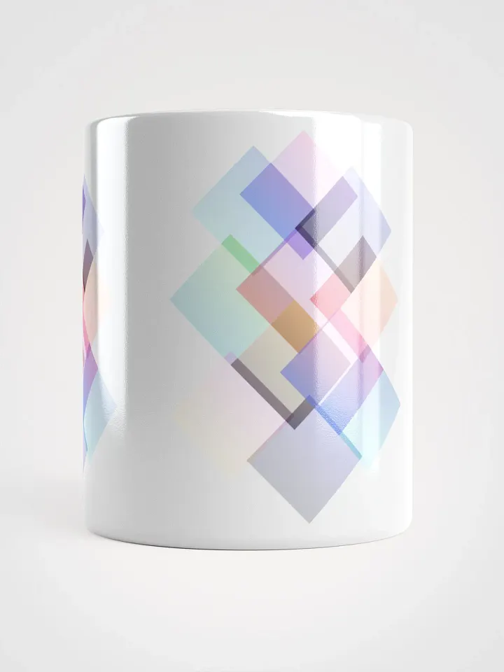 Geometric Gradient Artistic Squares Spiral Notebook product image (4)