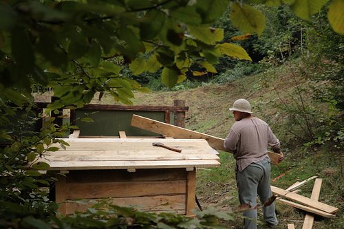 «We are building a new home for chickens! 🐔 With each new project, our settlement becomes more and more self-sufficient. This...
