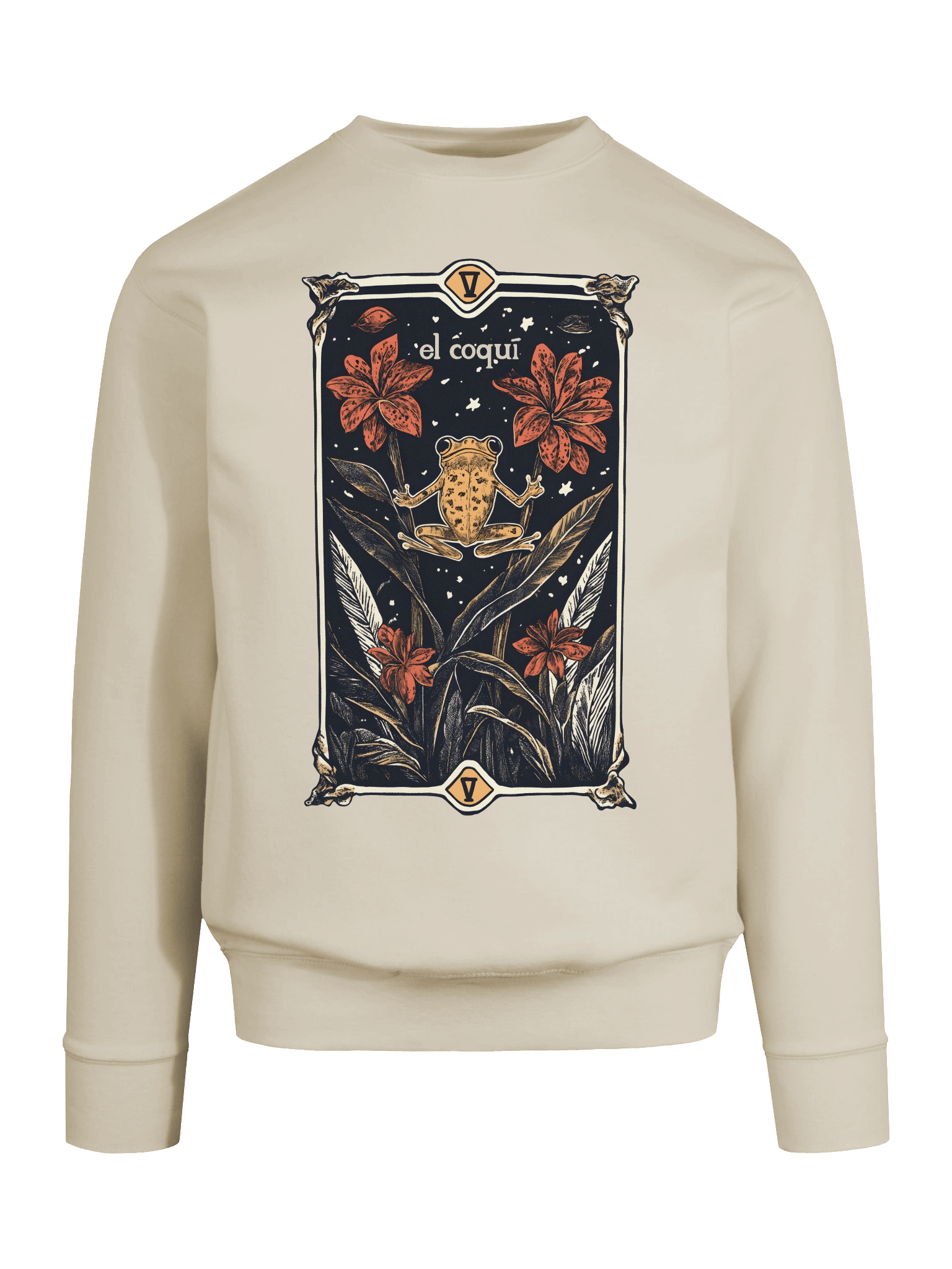 El Coquí Carta Tarot Premium Crewneck Sweatshirt product image (6)