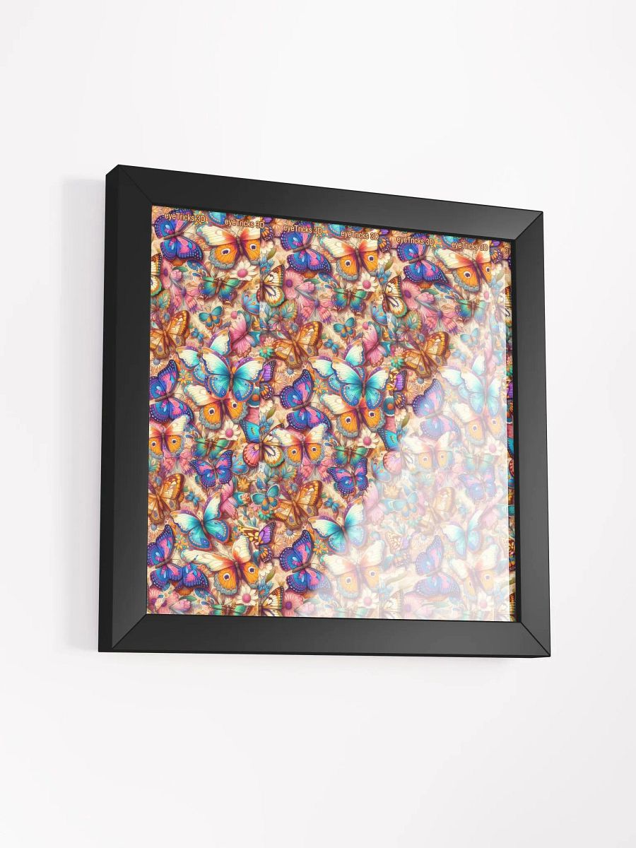 Butterfly Tunnel - Framed 3D Stereogram Poster product image (12)
