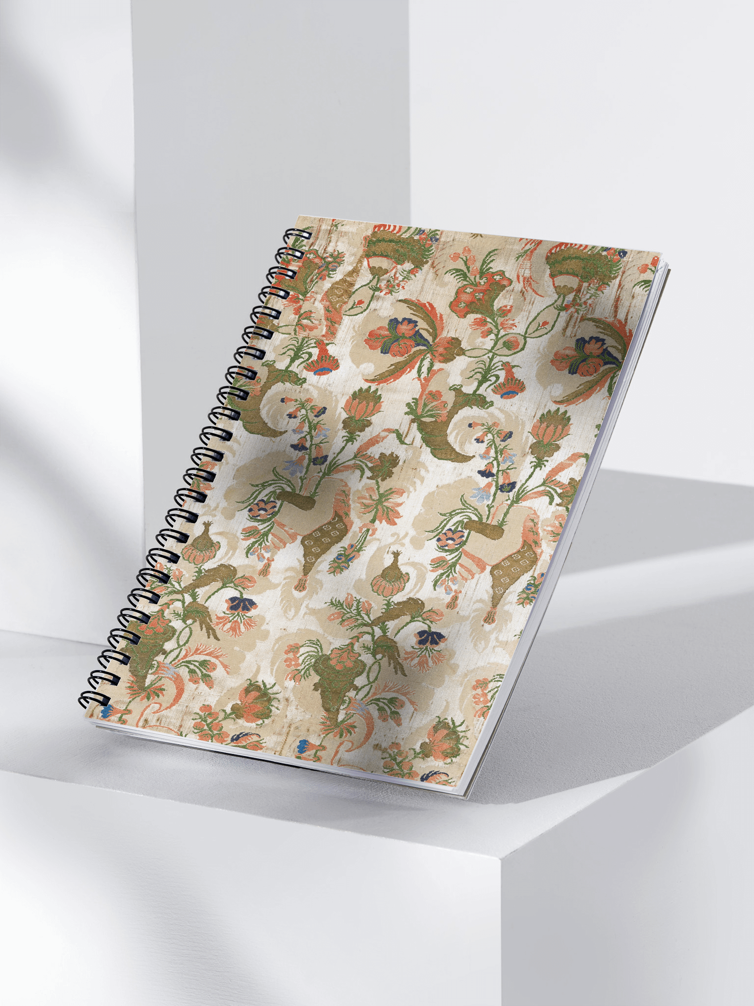 Symmetrical Floral. Spiral Notebook product image (3)
