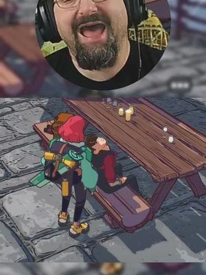 Staring Intensifies #fyp #twitch #twitchstreamer  #affiliate  #twitchclips  #silly #funny #gaming #dungeonsofhinterberg  #neck 