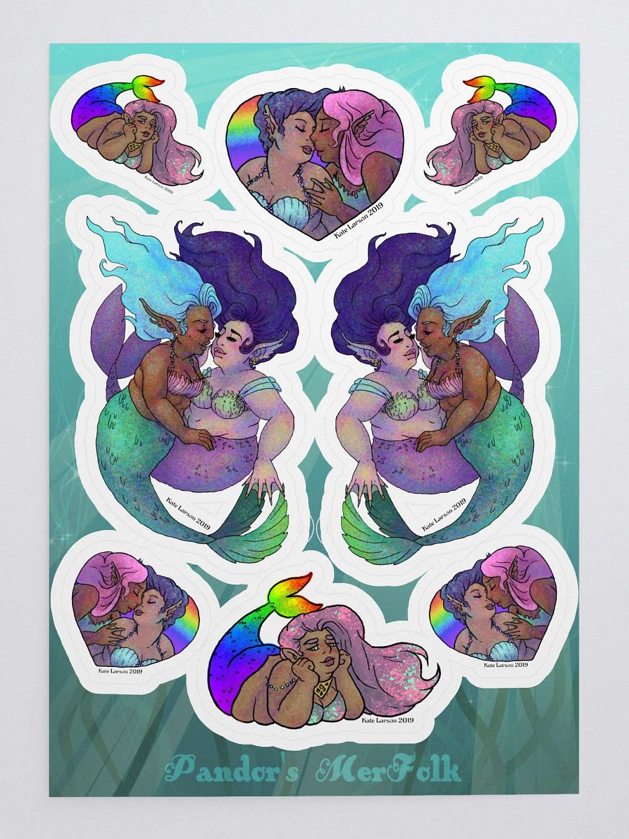 MerFolk Sticker Sheet product image (3)