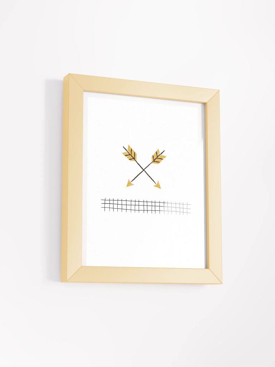 Crossed Arrows Framed Matte Poster product image (39)