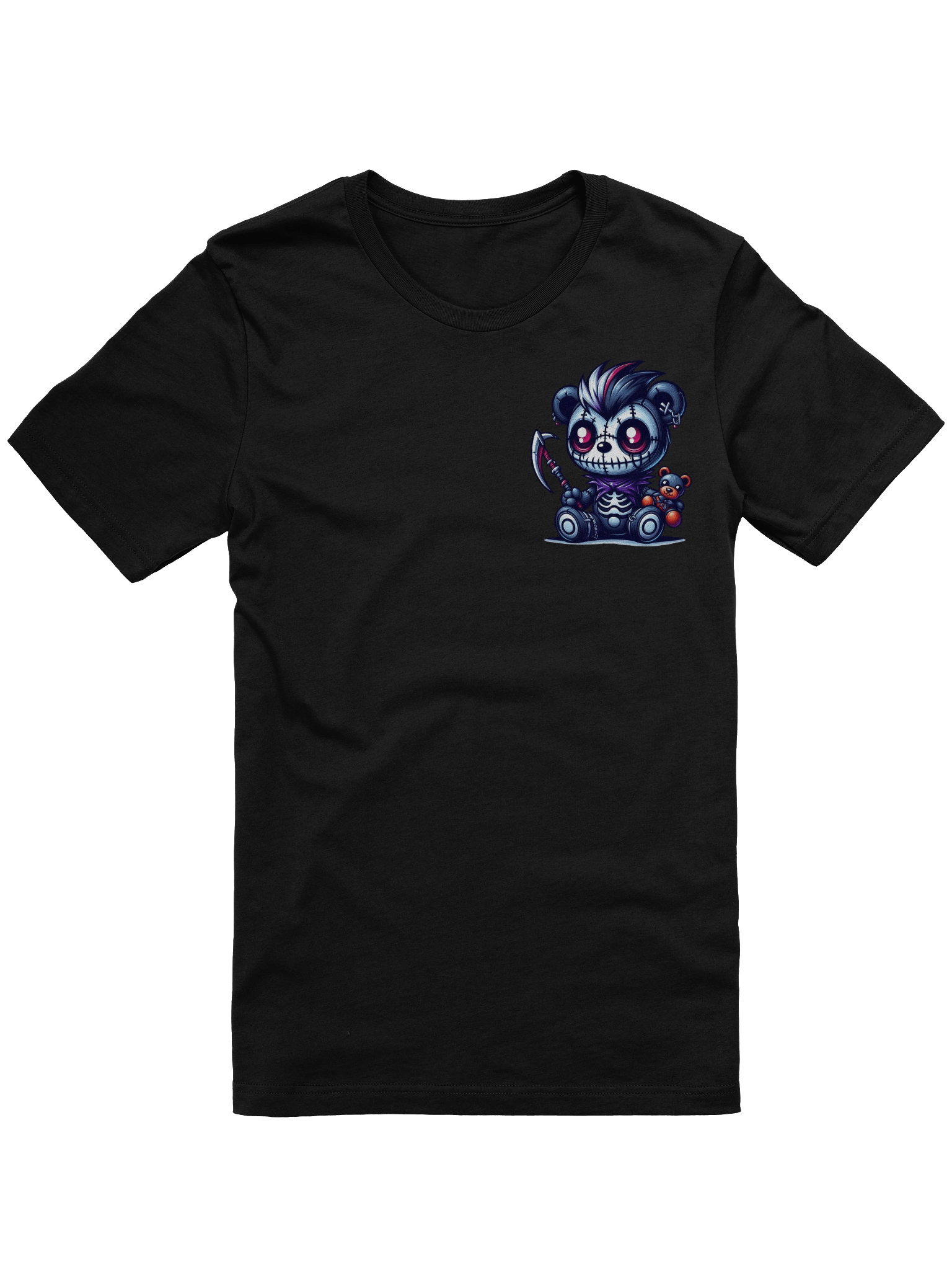 Punk Reaper Bear T-Shirt product image (1)