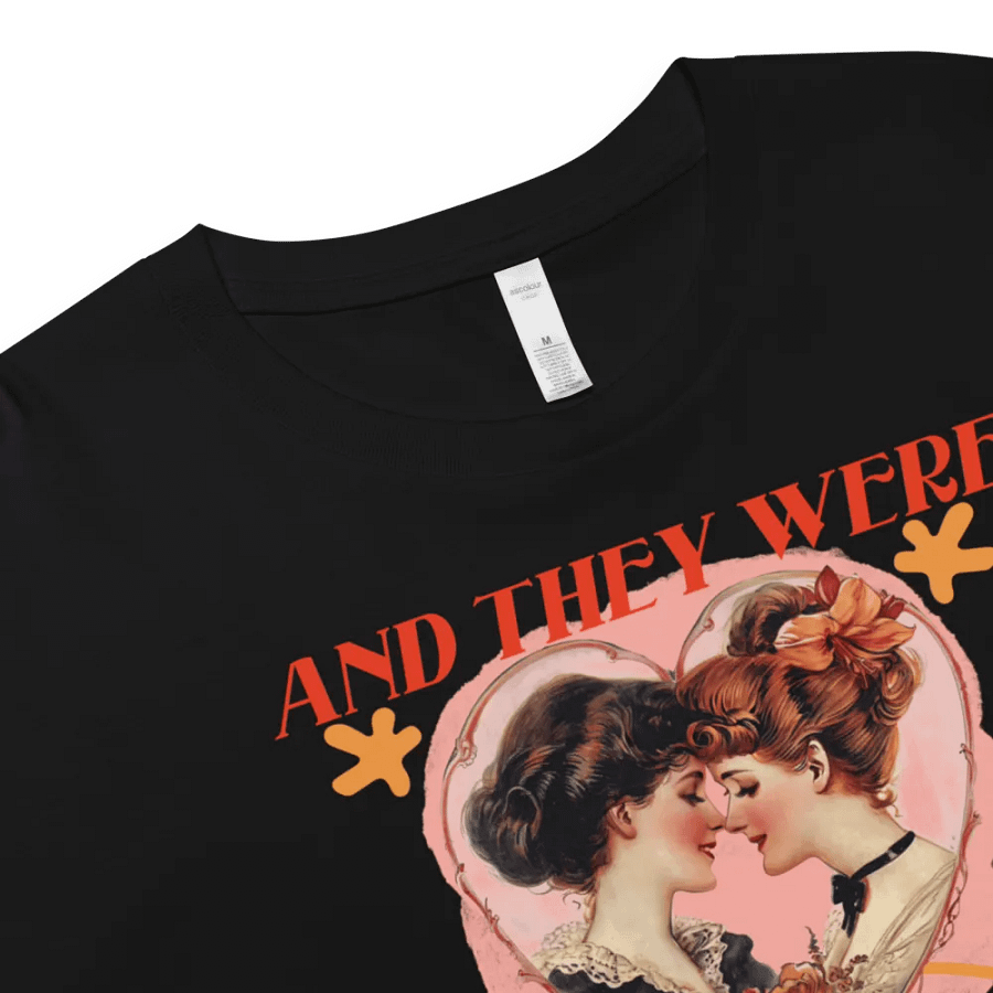 And They Were Roomies Crop Tee product image (7)