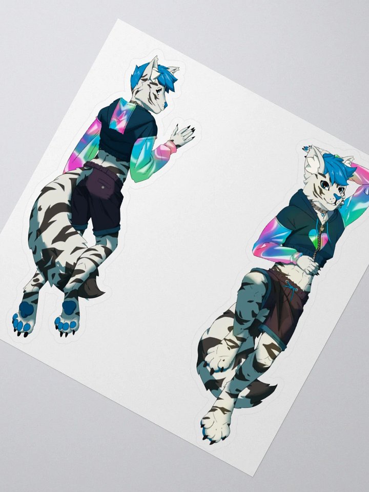 Tiger2Daki Kiss Cut Sticker Set product image (2)