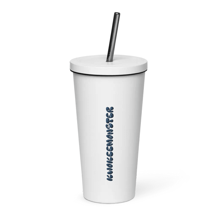 WHITE 3D LOGO TUMBLER, 20 oz product image (1)