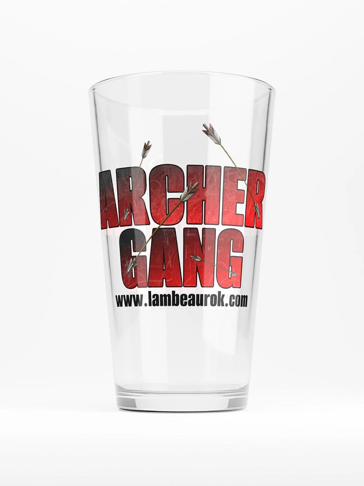Archer Gang - Pint Glass product image (2)