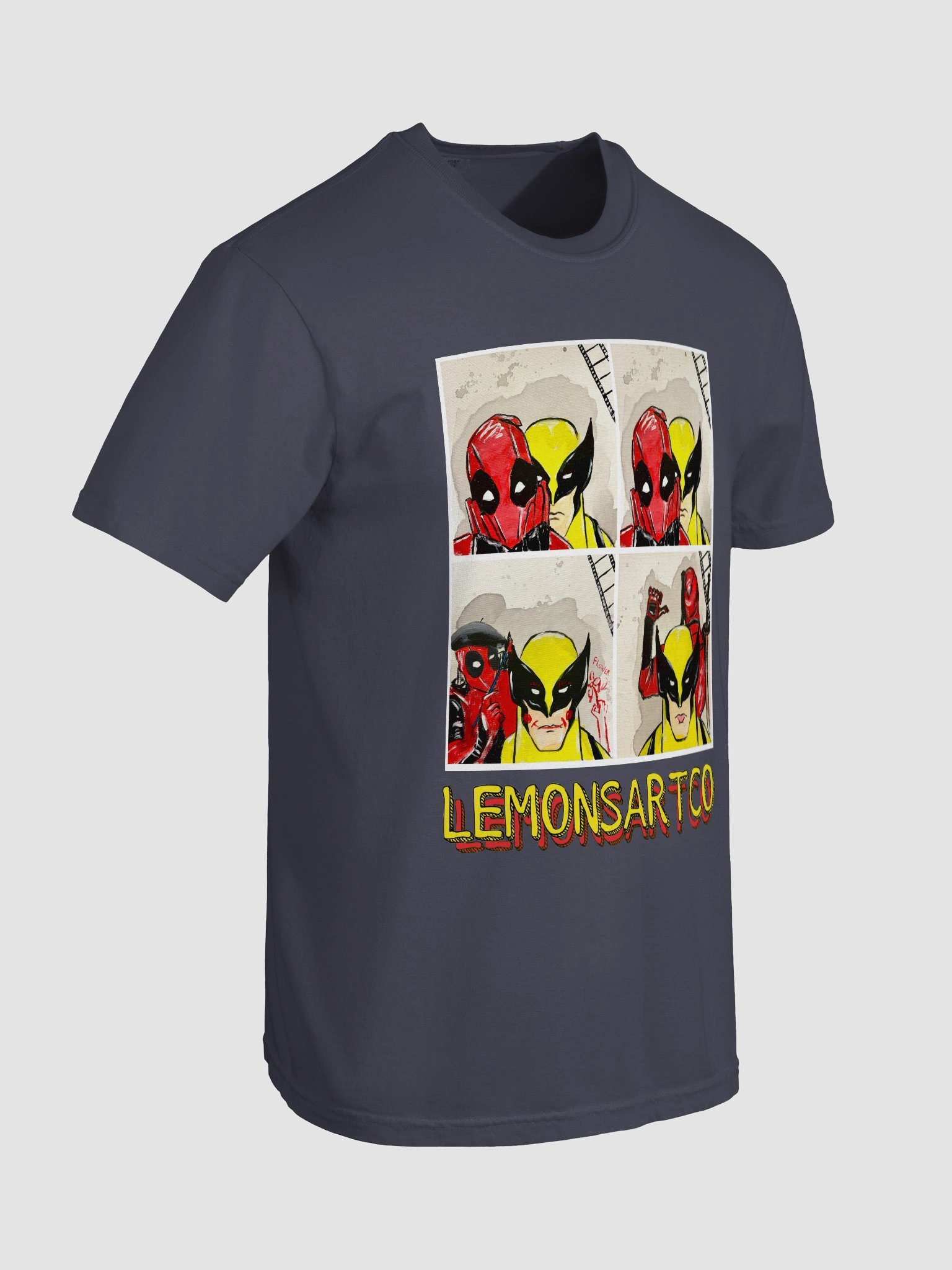 Redpool and Logan Picture Booth T-Shirt product image (106)