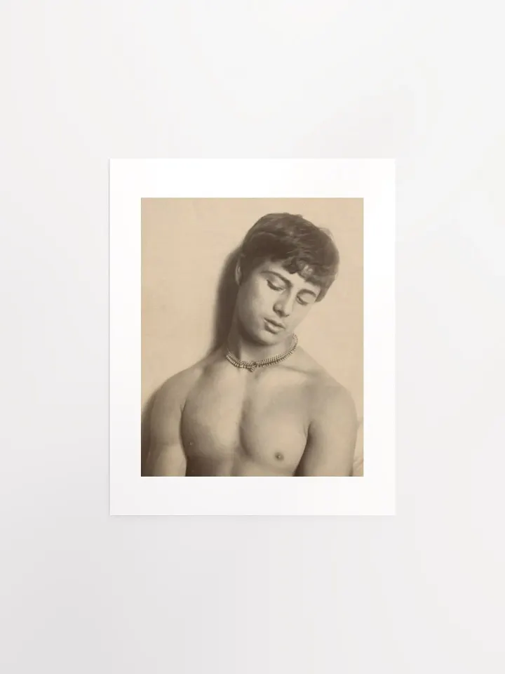Ragazzo Con Collana Antica by Wilhelm von Gloeden (1904) - Print product image (1)