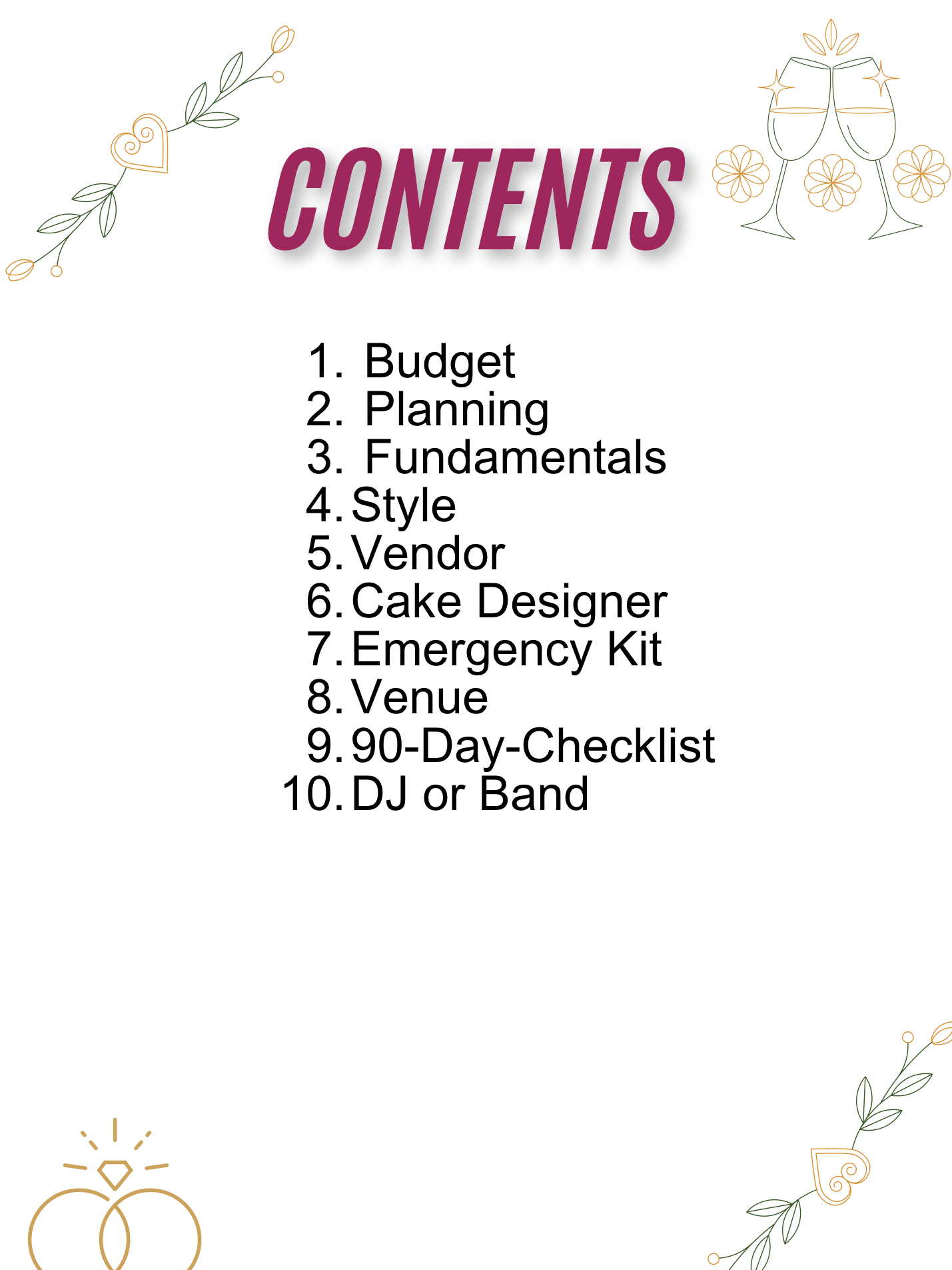 Wedding Planning Binder Template product image (2)