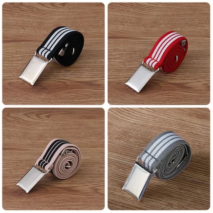 Color Boys Girls Pants Strap Kids Canvas Belt Adjustable Alloy Buckle Waistband product image (3)