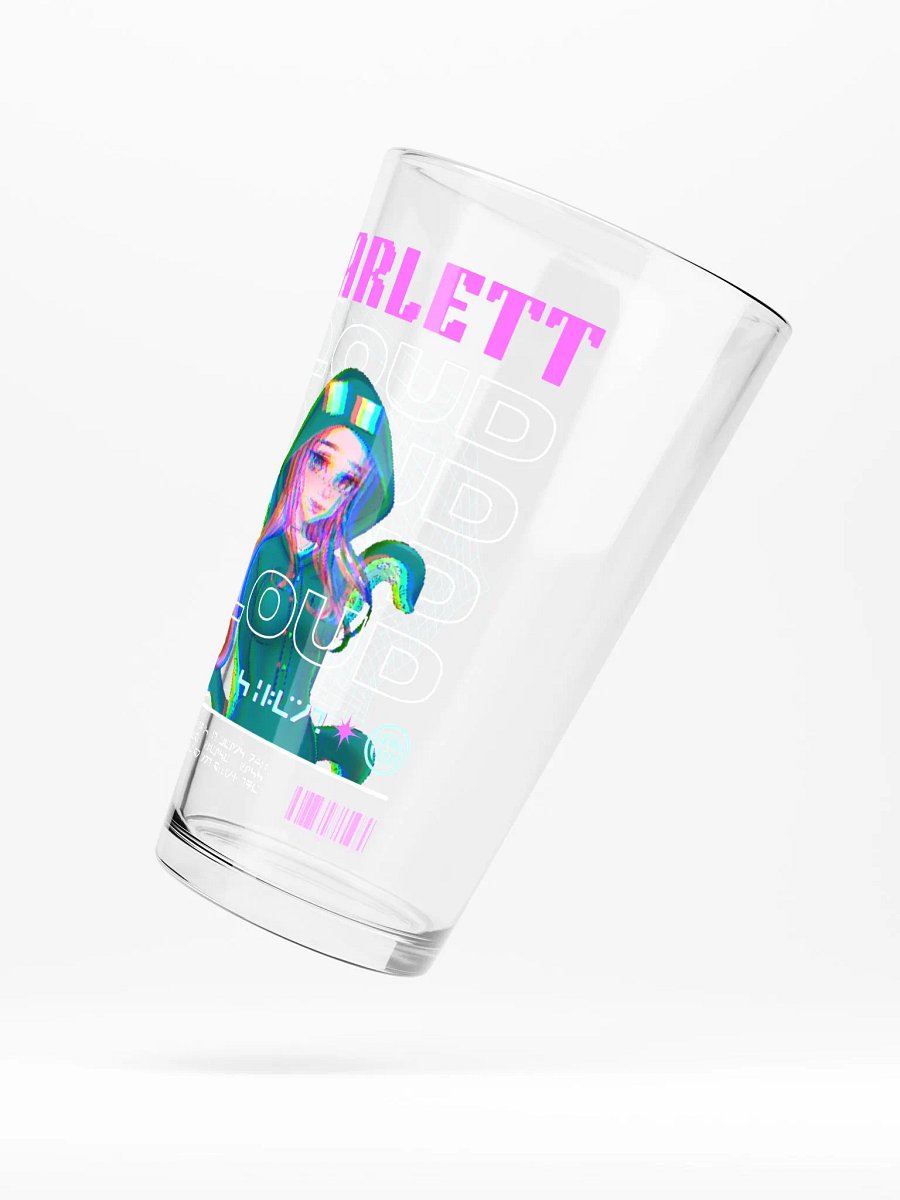 scarlett vaporwave pint glass product image (5)