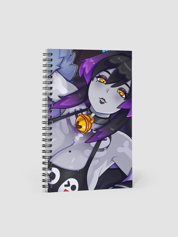 Ghostly Cat Notebook product image (1)