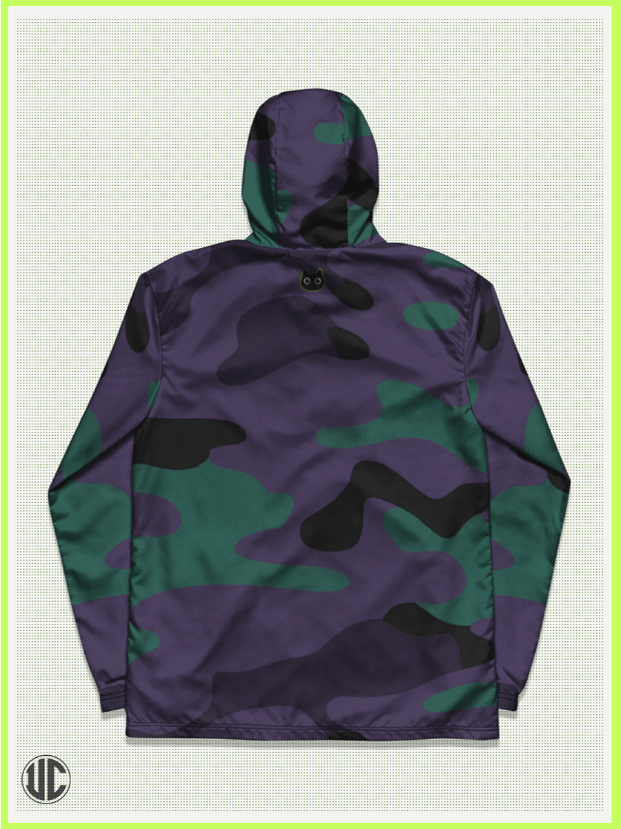 Midnight Purple Camo – Windbreaker product image (2)