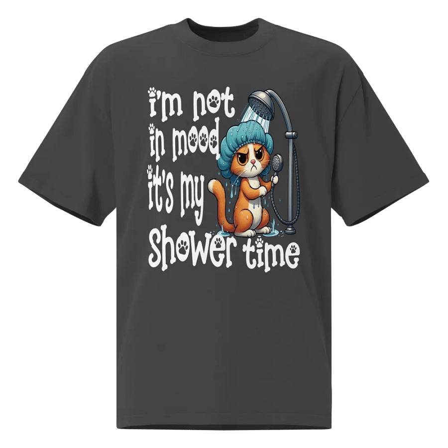 Funny Cat Shower Time – Hilarious Cat-Themed Shirt product image (1)