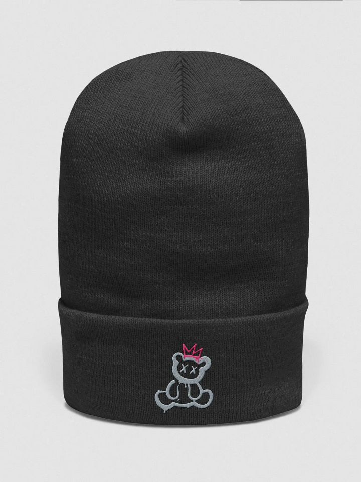 Rahskools Teddy Bear Cozy Cuffed Beanie product image (1)