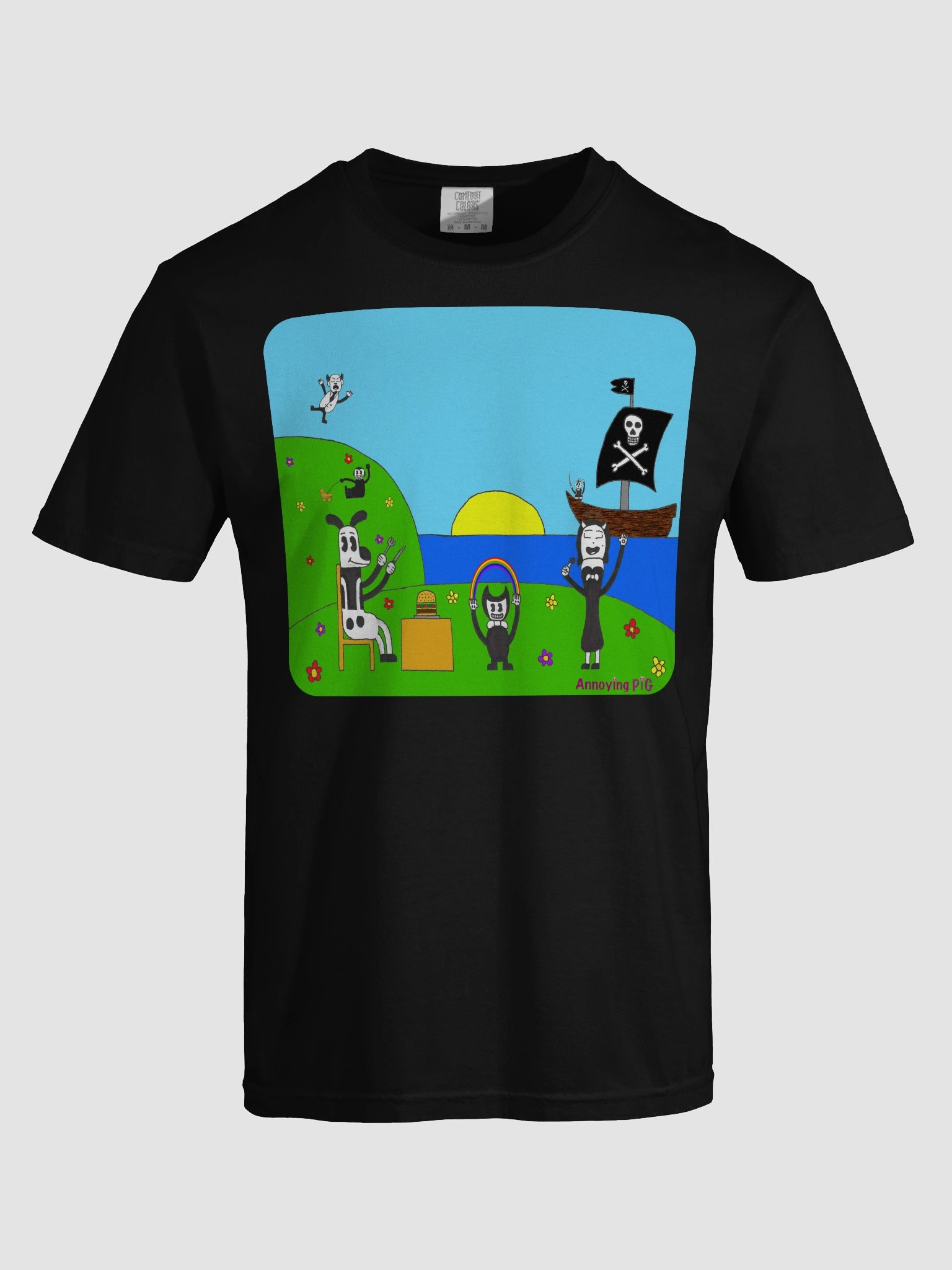 Bendy & Friends T-Shirt (Color) product image (33)