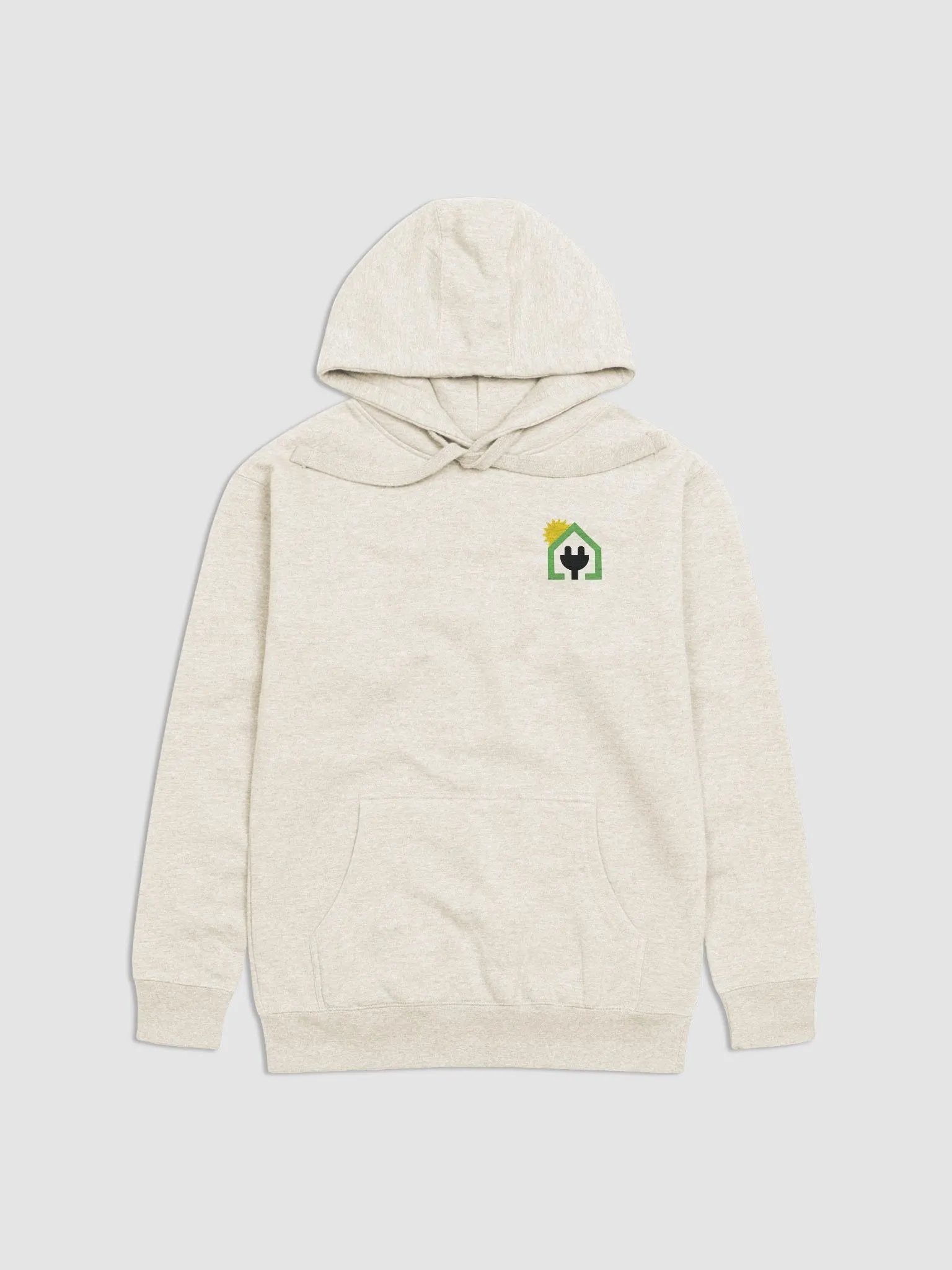 Plug It In Solar High-Quality Plush Hoodie product image (17)