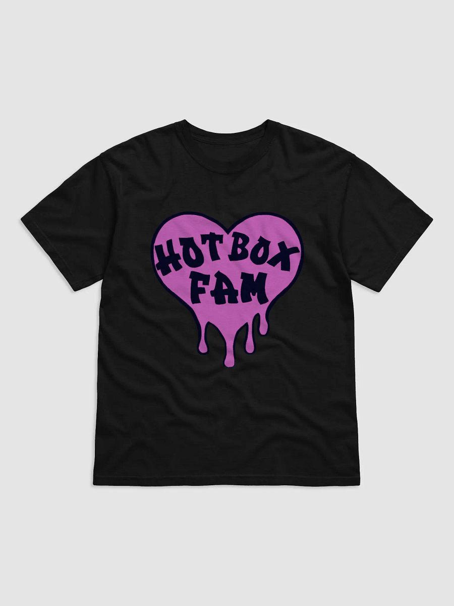 HOT BOX FAM SOLID PINK LOGO TEE product image (1)