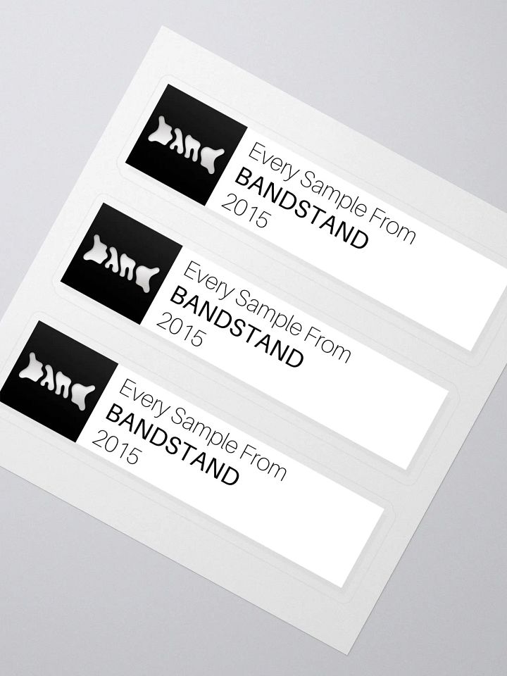 Song & Artist Tab Sticker 3pk product image (2)