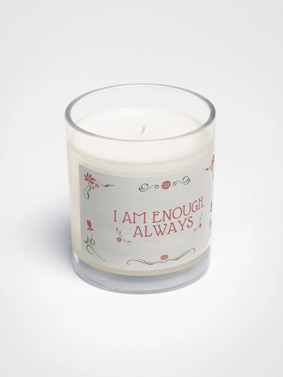 I am enough, always Soy Wax Candle product image (2)