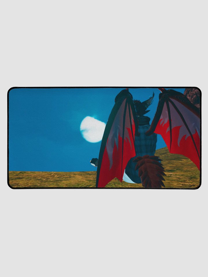 Golden Wolf's desk mat product image (1)