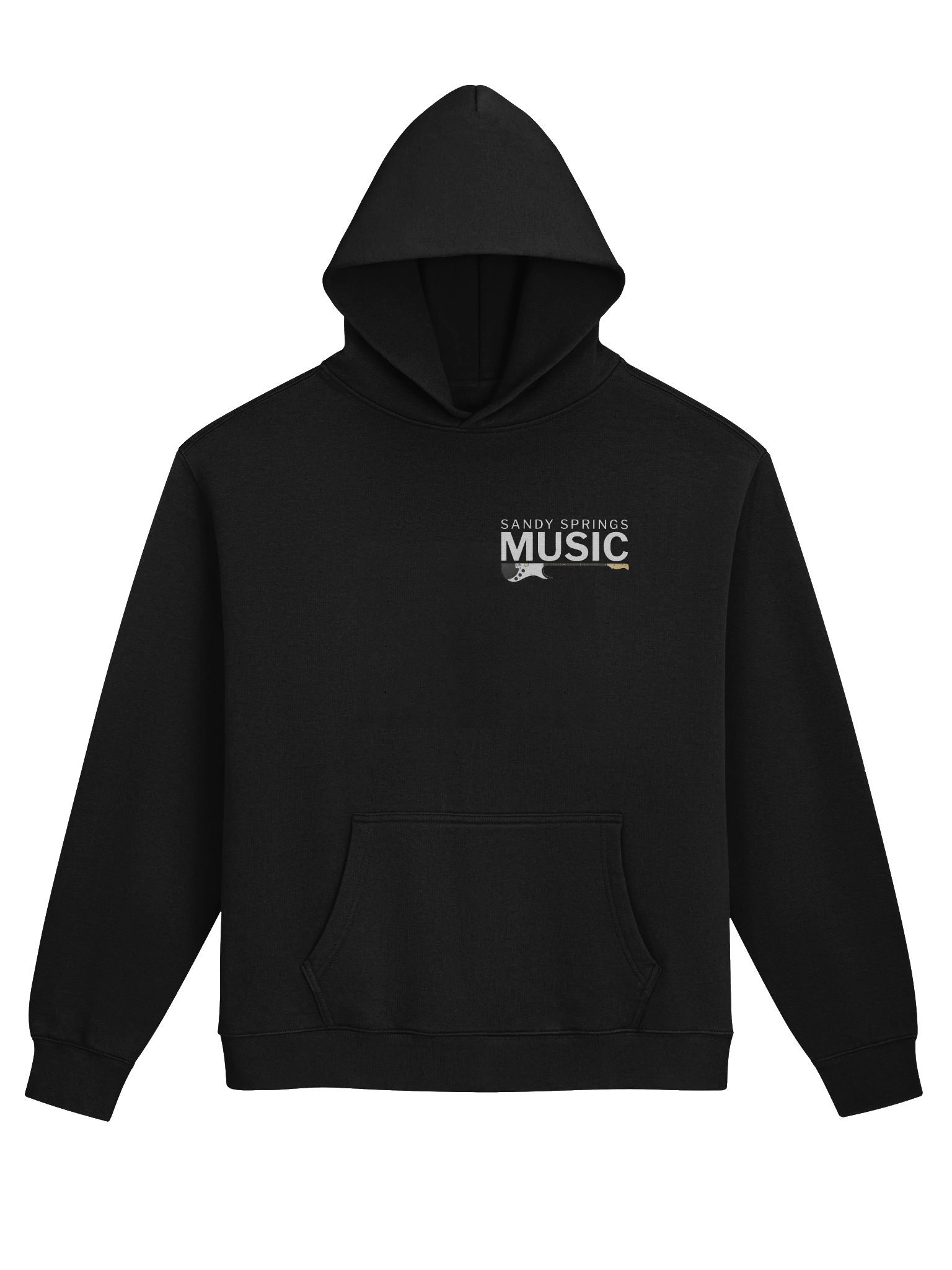 Sandy Springs Music Guitar Graphic Hoodie product image (1)