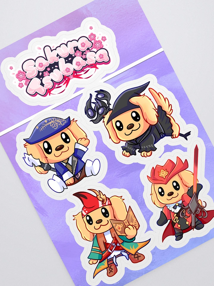 Ruby Mage Sticker Sheet product image (1)