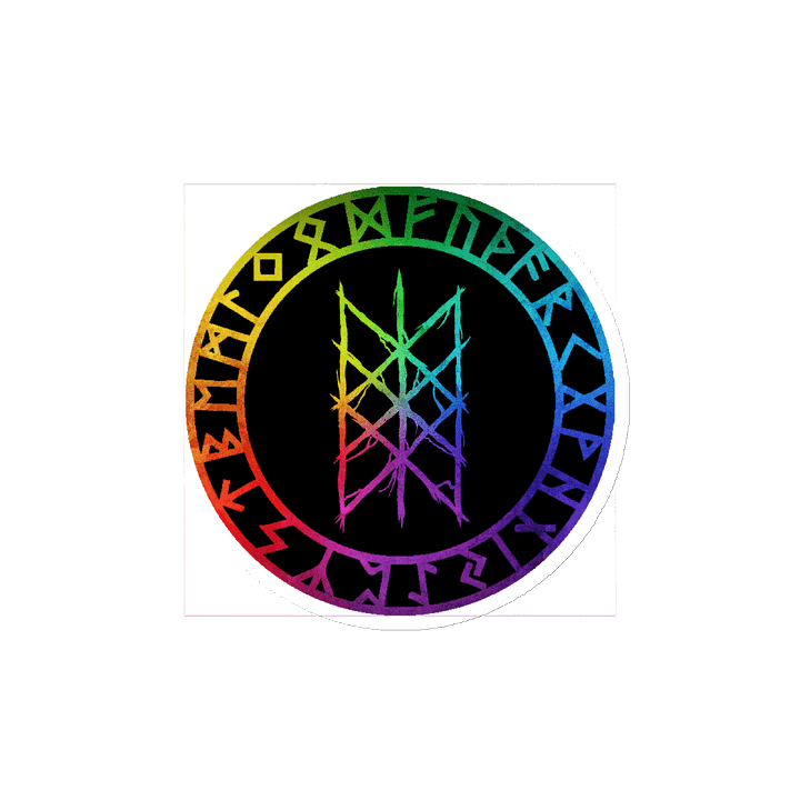 PRIDE Edition Web of Wyrd Logo Magnet product image (2)