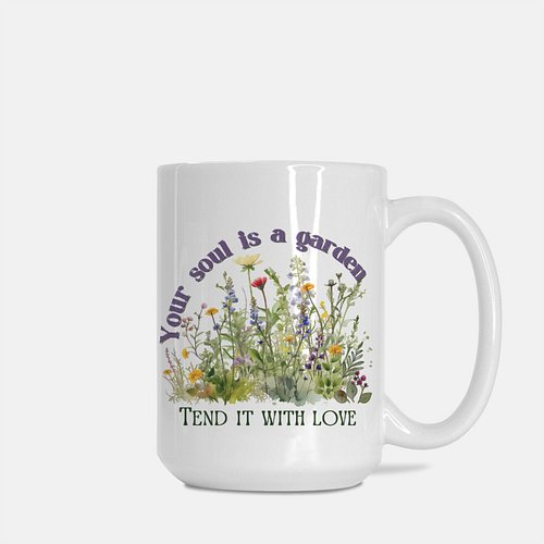 New In Stock! Discover the exceptional Your Soul Is a Garden Mug Deluxe 15oz., now at an unmatched price of $16.99
#muglove #...