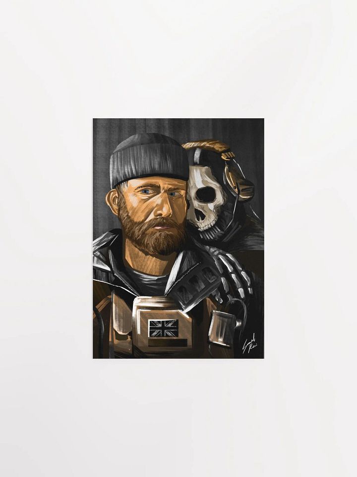 Portrait with Price and Ghost - Digital Illustration product image (5)