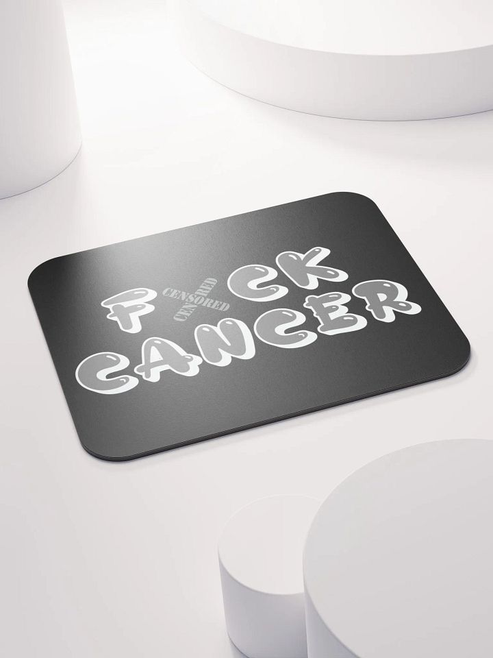 FXCK CANCER Mouse Pad product image (1)