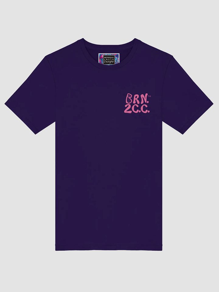 Women's | BOURNE to Cape Cod™ | Supersoft T-Shirt by Bella+Canvas | Brilliant Rose Pink Logo on Jewel Tone Colors product image (1)