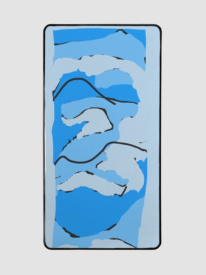 Hand drawn blue, teal, and cyan colors product image (2)