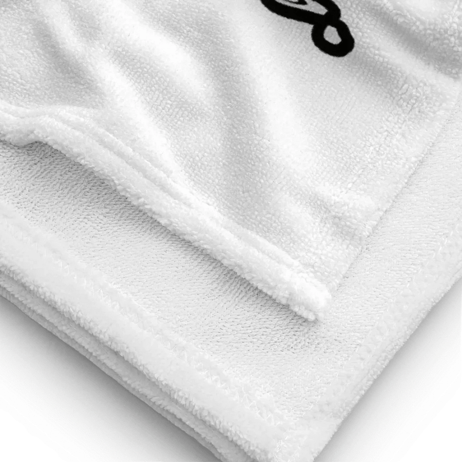 Black HApex Gear White Logo - White Sublimated Towel product image (5)