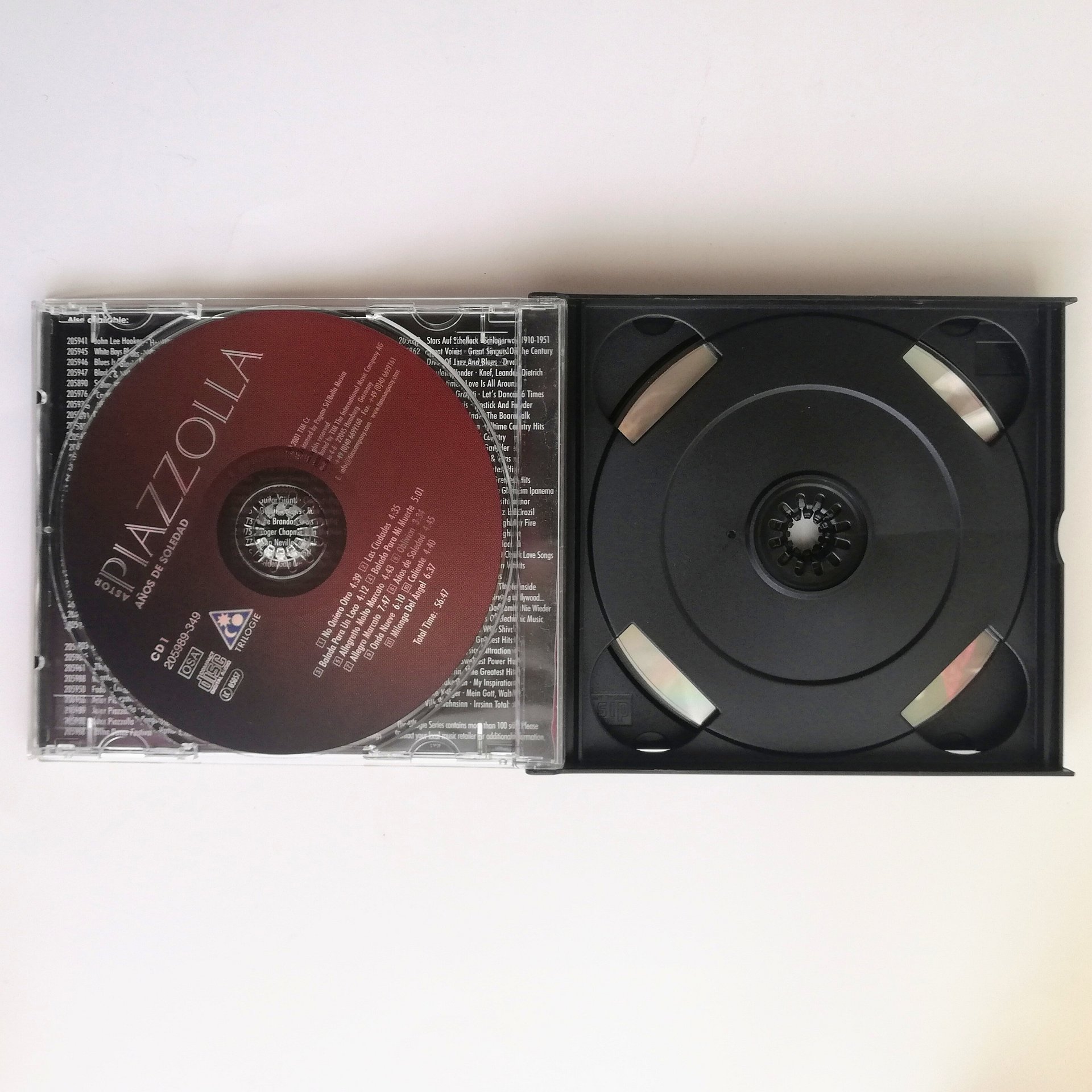 Astor Piazzolla - Anos De Soledad 3xCD Box Set, New Tango Music Album, Limited Edition Tango Nuevo Trilogy product image (8)
