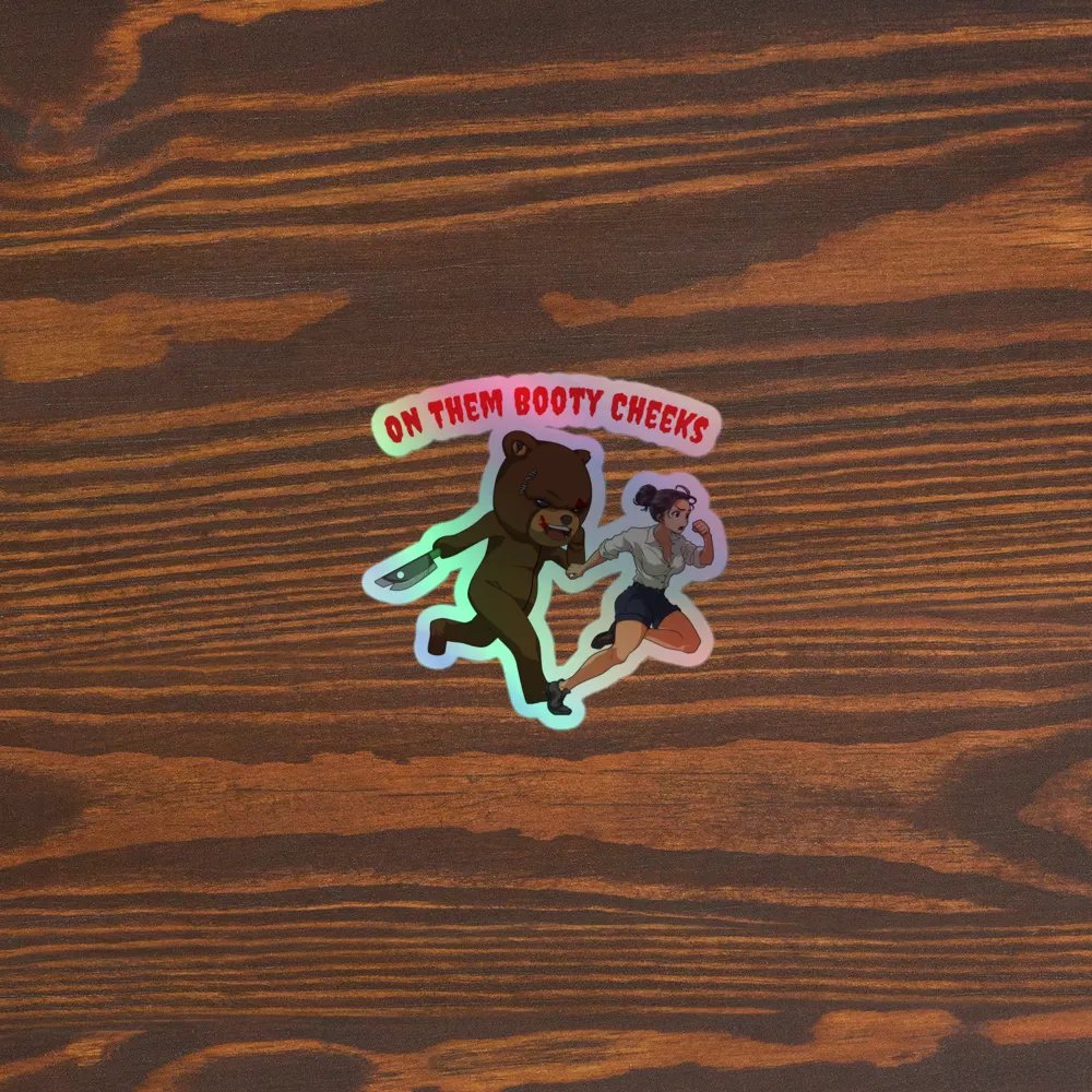 On Them Booty Cheeks -sticker/writing product image (5)
