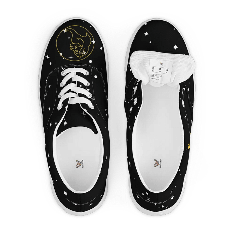 Starry Leo Lace-Up Canvas Shoes product image (6)