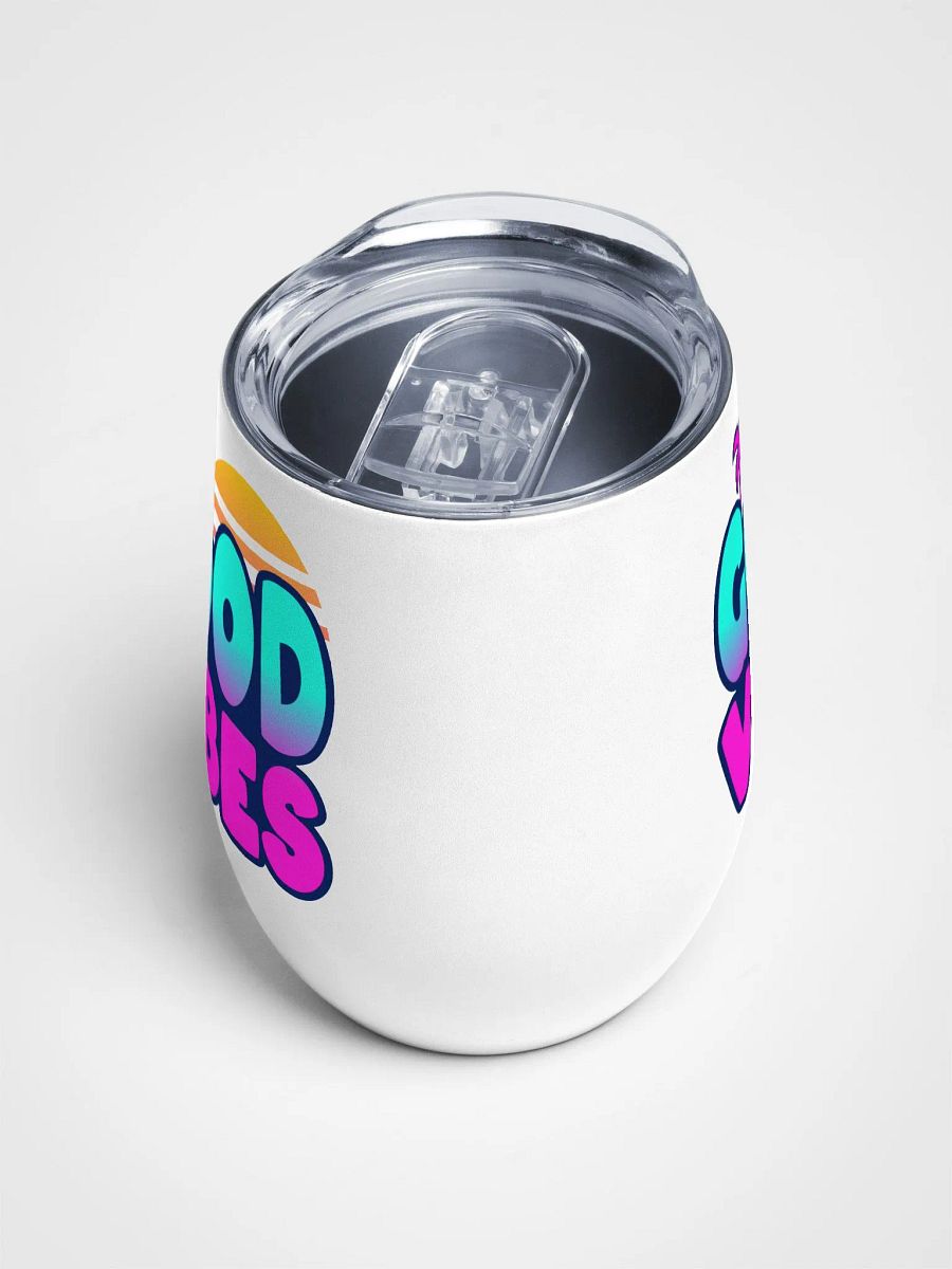GOOD VIBES WINE TUMBLER product image (4)