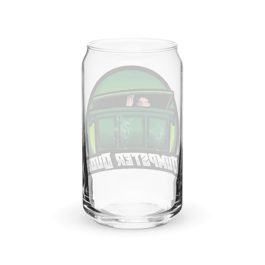 Dumpster Dude Can Glass product image (38)