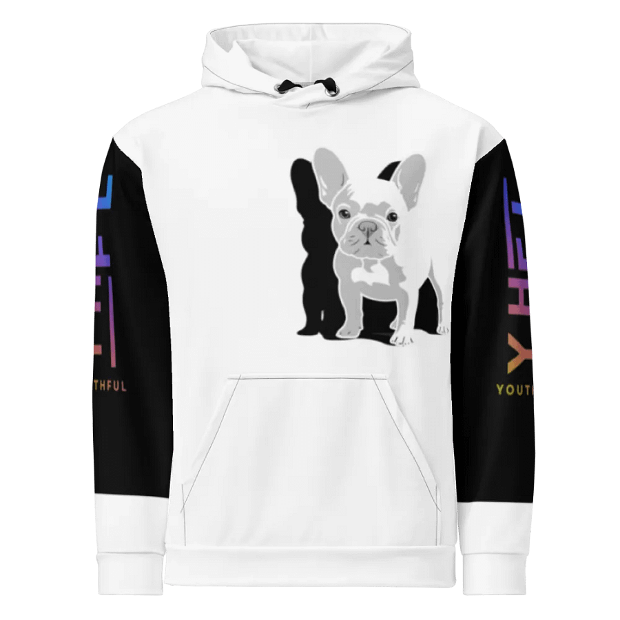 French Bulldog Vibes Unisex Hoodie product image (4)
