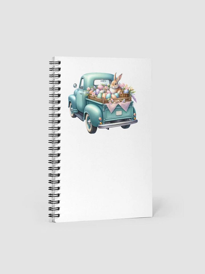 Green Pastel Easter Truck - Notebook product image (1)