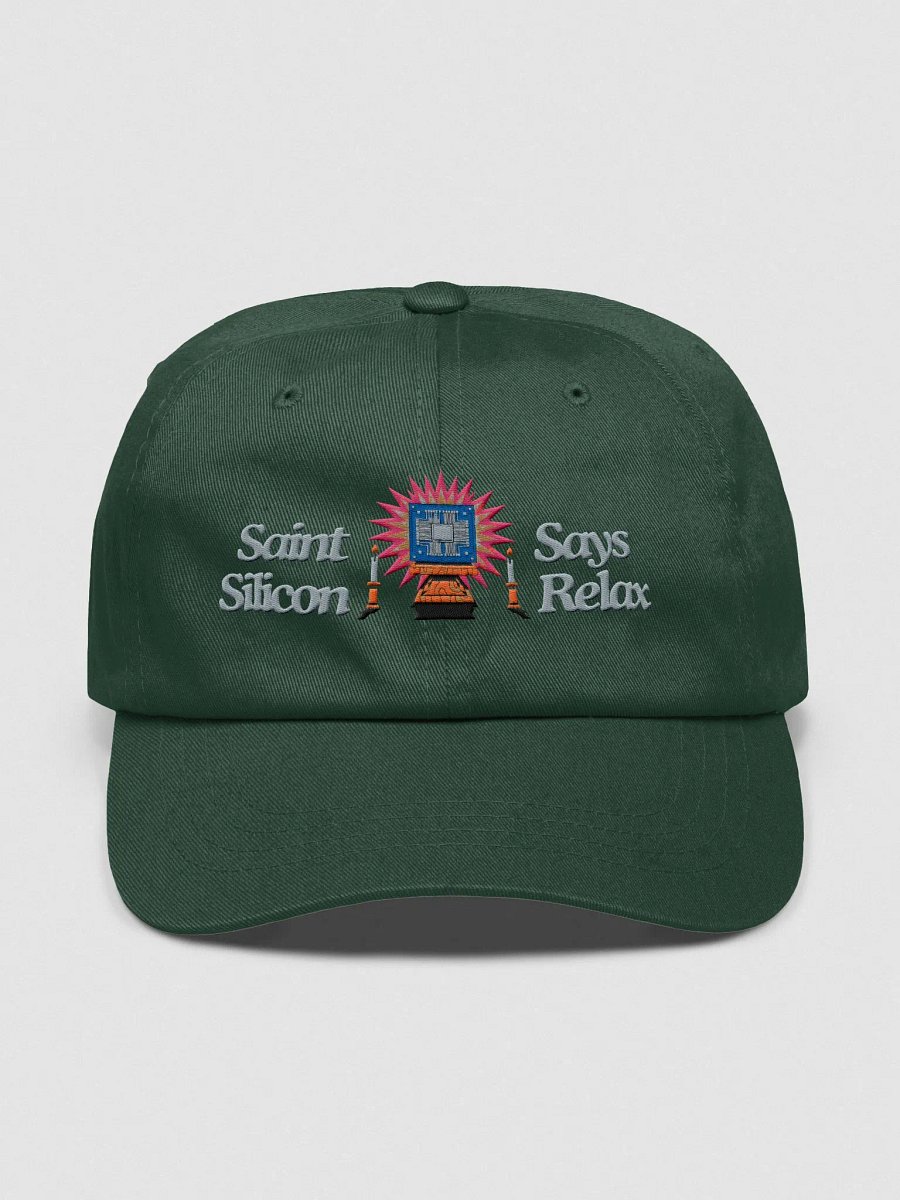 Saint Silicon Dad Hat product image (1)