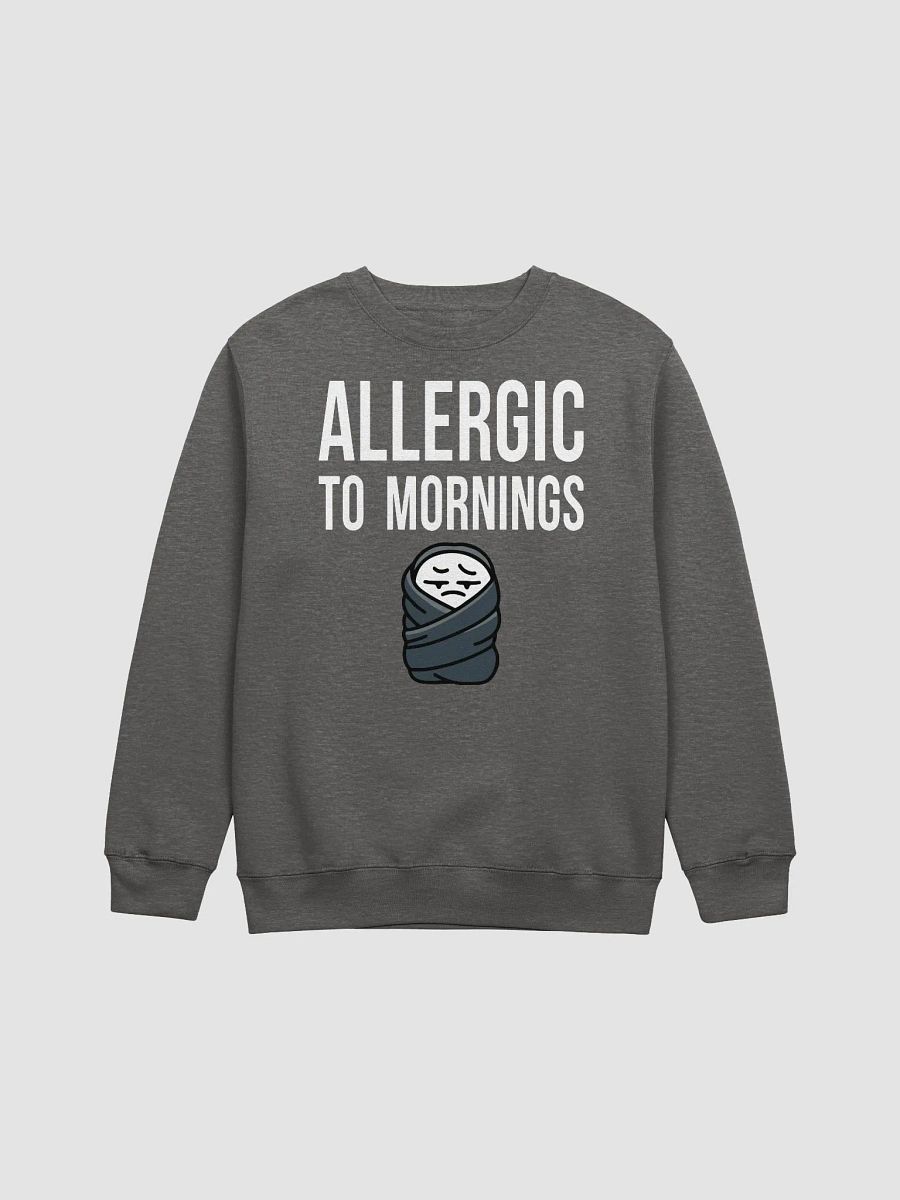 Allergic to Morning Sweatshirt product image (4)