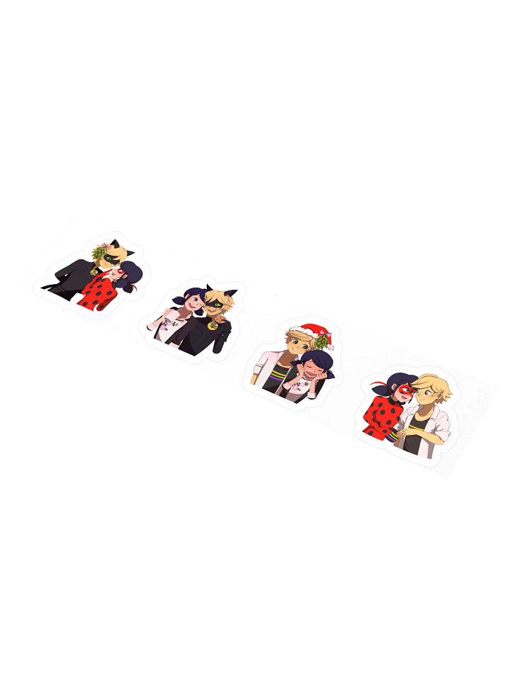 Miraculous Love Square Sticker Bundle! product image (1)