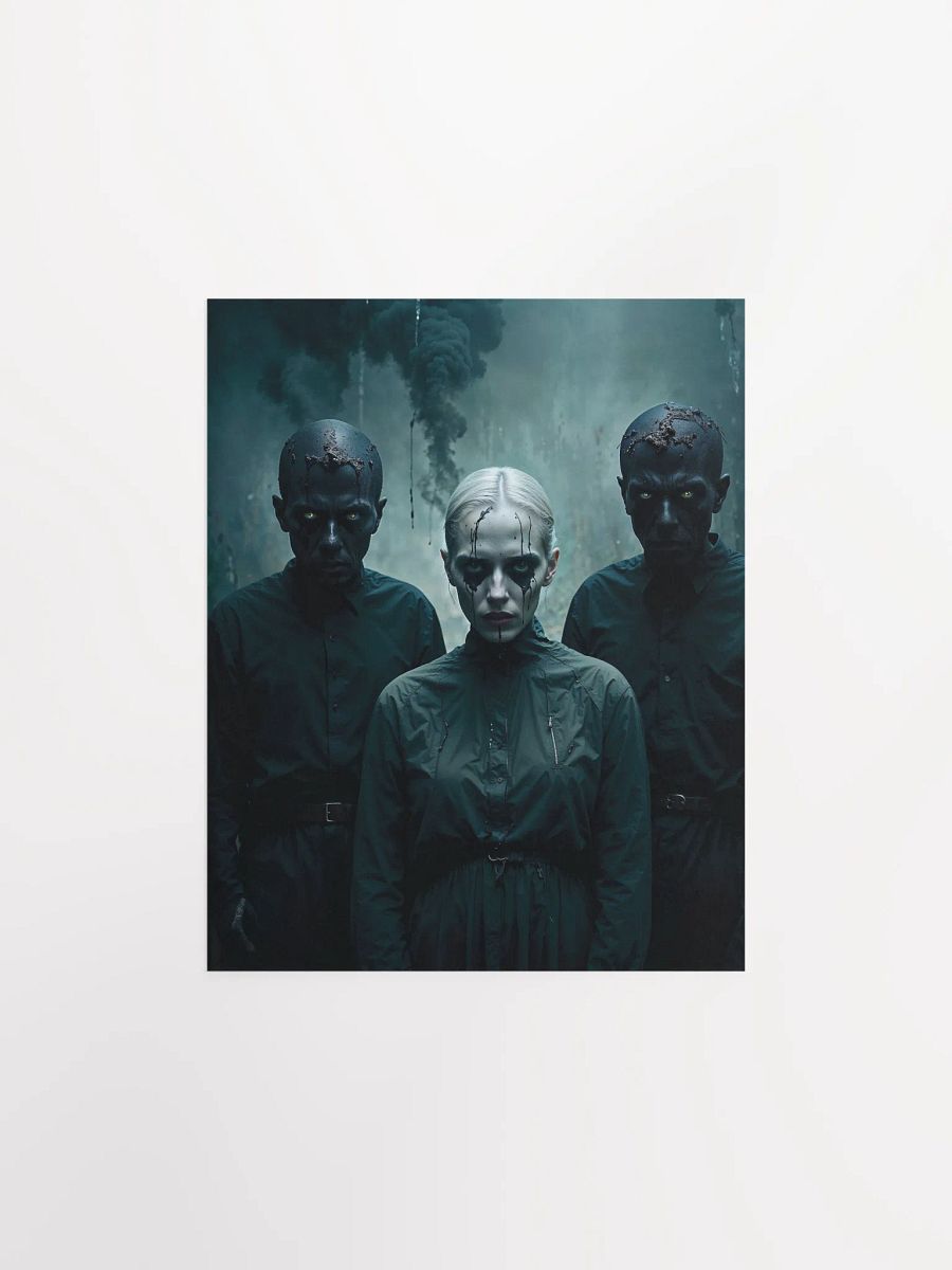 The Watchers in the Smoke Matte Poster product image (4)